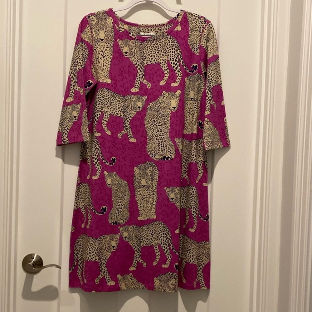 tyler boe animal print dress